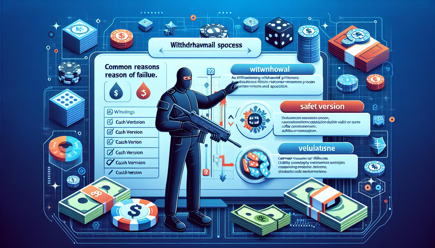 娛樂城提現流程教學與速度比較，解析常見失敗原因與安全性評價