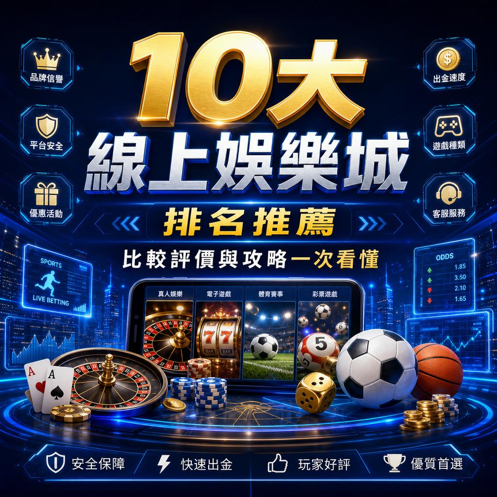 10大線上娛樂城排名推薦：比較評價與攻略一次看懂